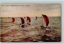 Dehiwala-Mount Lavinia - Fischerbootflotte vor der Küste