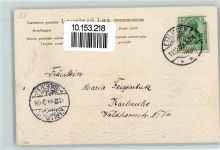 Serie 3945 Sehnsucht, gute Erhaltung AK Trompeter v. Säckingen 1903 Prägedruck