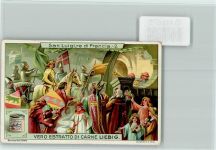 San Luigi, re di Francia Nr. 2 Sammelbild Liebig Adel Frankreich