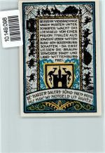 19243 O2823 Wittenburg , Meckl - Notgeldschein 99 Pfennig Steintor