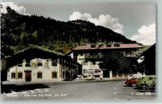 82432 W8109 Wallgau - Alte Post und Hotel Zur Post Foto H. Huber