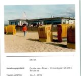 27472 W2190 Cuxhaven FOTO KEINE AK Cuxhaven Döse Strandgasthaus Behrens Foto montiert auf Karton