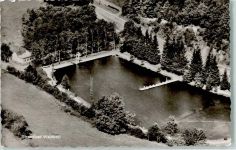 51545 W5220 Waldbröl Gebrauchsspuren Strandbad Fliegeraufnahme