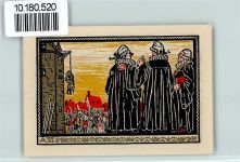 38154 W3308 Schöppenstedt - Notgeld Gehängtes Tier
