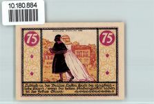 07407 O6820 Rudolstadt - Notgeld Schillers Wohnung Brautpaar