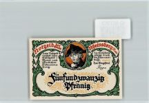 16818 O1950 Rheinsberg - Notgeld Denkmal