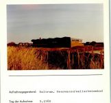 26579 W2985 Baltrum FOTO KEINE AK Meerwasserwellenschwimmbad Foto montiert auf Karton