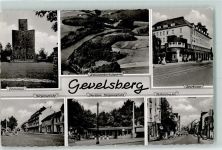 58285 W5820 Gevelsberg - Ehrenmal Sparkasse Heilenbeckertalsperre