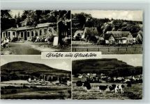 32816 W4938 Glashütte - Ortsansichten Kühe 4-Bildaufnahme