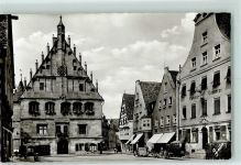 91781 W8832 Weißenburg i Bay - Rathaus Löwen-Brauerei Rückseite mit Abschürfungen bzw Kleberesten