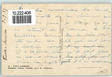 Pays Landais - Kautschuk sammeln AK Landwirtschaft 1939