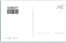 47906 W4152 Kempen , Niederrhein - Peterstraße Burg Schulstraße Rückseite mit Abschürfungen bzw Kleberesten