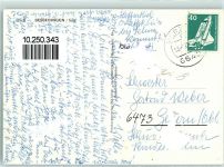 66663 W6640 Besseringen - Rückseite mit Abschürfungen bzw Kleberesten