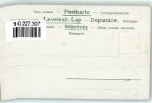 mit Glasperlenauflage Litho Spruch AK mit Glitzer