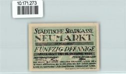 Neumarkt Nowy Targ - Notgeld Stadtmauer mit Wehrturm