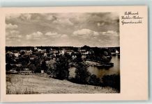 16818 O1950 Flecken Zechlin - Rückseite mit Abschürfungen bzw Kleberesten