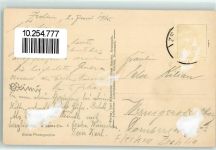 16818 O1950 Flecken Zechlin - Rückseite mit Abschürfungen bzw Kleberesten