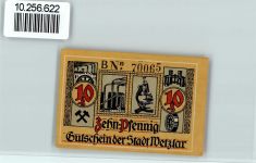 35576 W6330 Wetzlar - Notgeld 10 Pfennig