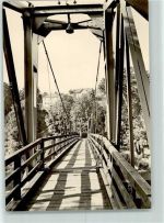 09328 O9291 Rochsburg - Hängebrücke mit Blick zum Muldenschlößchen