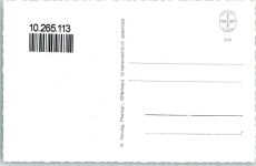 77781 W7616 Biberach , Baden Gebrauchsspuren Rückseite mit Abschürfungen und Kleberesten Brandenkopf