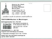 71063 W7032 Maichingen - Galerie im alten Rathaus