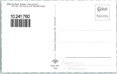 59846 W5768 Hachen , Sauerl - Burgberg m. Ehrenmal Erholungsheim d. Landessportbezirks Kirchturm