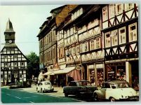 37170 W3418 Uslar - Lange Straße und Rathaus