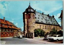 35510 W6308 Butzbach - Ehem. landgräfliches Schloß Rückseite mit Abschürfungen bzw Kleberesten