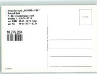 6611 Heiterwang - Gasthof Pension Post Garni