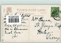 On the High Road Tucks Serie 1646 Postkutsche 1912