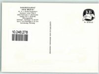 30159 W3000 Kirchrode - Rückseite mit Abschürfungen bzw Kleberesten Gasthaus Alte Mühle