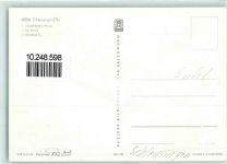 98553 O6056 Schleusingen - Rückseite mit Abschürfungen bzw Kleberesten Schloss Bertholdsburg Markt
