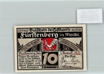16798 O1432 Fürstenberg , Havel - Notgeld Kinder Teddy
