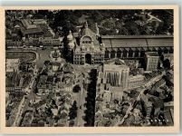 Antwerpen Anvers - Fliegeraufnahme Avenue De Keyser et Gare Centrale
