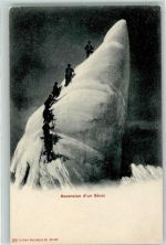 Ascension dùn Serac - 1898 AK Bergsteiger 1898