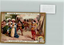 Nr. 5 Cyrano de Bergerac,Versdrama von Rostand, Sammelbild Liebig Theater