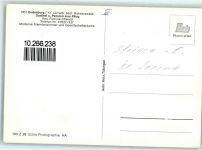 79585 W7853 Endenburg Gebrauchsspuren Rückseite mit Abschürfungen und Kleberesten Gasthof Pension Zum Pflug