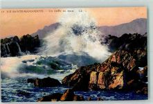 06150 Cannes 1919 - Ile Sainte-Marguerite , un coup de Mer