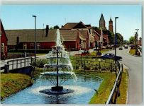 26871 W2990 Papenburg - Obenende Bach mit Springbrunnen