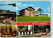34639 W3579 Schwarzenborn , Knüll - Schwälmer Tracht Tierpark Knüll Knüllsee