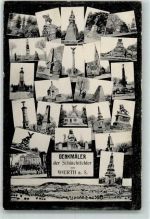 Woerth Wörth an der Sauer Denkmäler der Schlachtfelder AK Kriegerdenkmal 1913