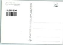 24232 W2314 Dietrichsdorf , Wasserwerk Gebrauchsspuren Rückseite mit Abschürfungen und Kleberesten Fliegeraufnahme Christ-König-Kirche