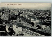 Bombay Mumbay 1911 - View from Clock Tower AK