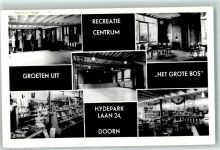 3941 Doorn 1968 - Recreatiecentrum "Het grote bos" Interieur