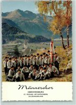 5582 Oberweißburg 1970 - Männerchor Musikgruppe Volksmusik