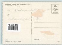 87645 W8959 Brunnen - Ferienplatz Campingplatz Forggensee Rückseite mit Abschürfungen bzw Kleberesten