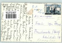 30210 Remoulins - L'Eglise et la Place