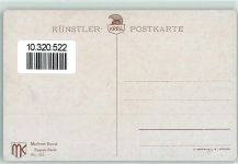 Unterfranken Tracht Tanz AK Volkstanz Künstlerkarte