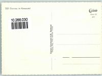 24329 W2325 Dannau , Kr Plön Gebrauchsspuren Rückseite mit Abschürfungen und Kleberesten Fliegeraufnahme Kossautal