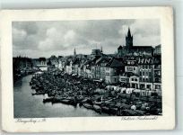 Königsberg Kaliningrad Gebrauchsspuren Hafen Fischmarkt